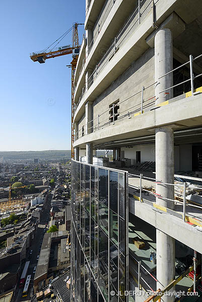 tour des finances à Liège